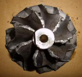 O fim do impulsor é quebrado por matéria estranha- alfredturbo.com
